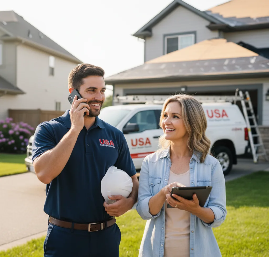 USA Roof Repair Experts customer support in Commodore